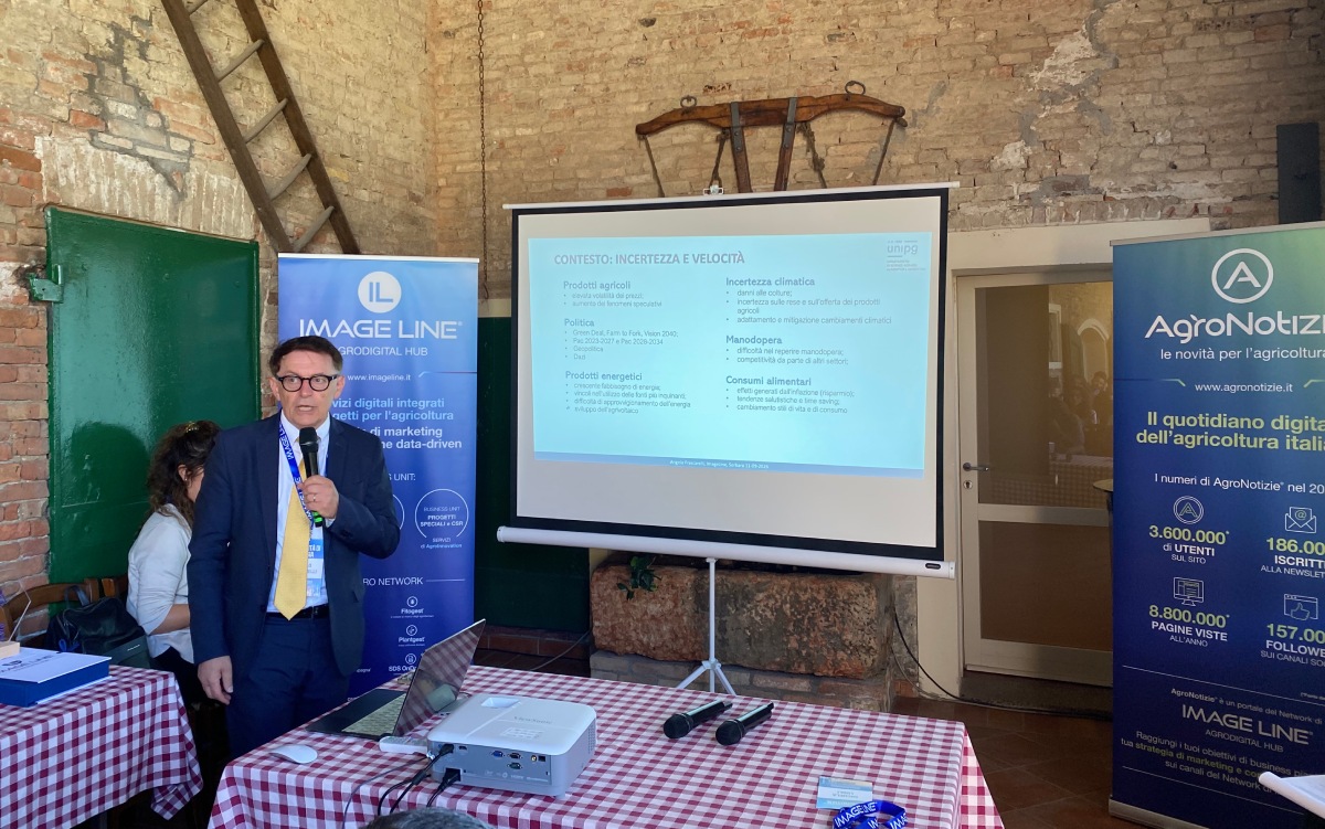 Angelo Frascarelli, professore all'Università di Perugia, descrive il settore agricolo italiano